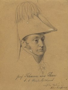 Kont Johann von Paar by Johann Peter Krafft