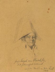 Kont Joseph von Radetzky by Johann Peter Krafft