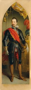 İmparator Ferdinand II ayakta by Johann Peter Krafft