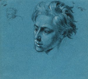 "Tirol Özgürlük Mücadelesinden Sahne" için baş çalışma by Johann Peter Krafft