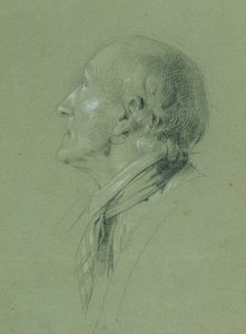 "Landwehr Adamının Eve Dönüşü" için portre çalışması (1817) by Johann Peter Krafft