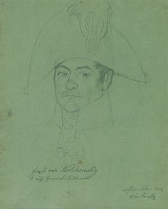 Prens Peter Mihayloviç Volkonsky 1776-1852, 1814. by Johann Peter Krafft