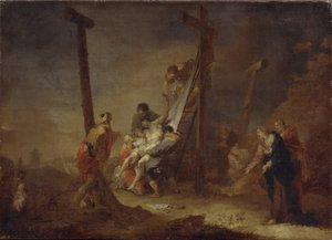Haçtan İniş by Johann Rosso Januarius Zick