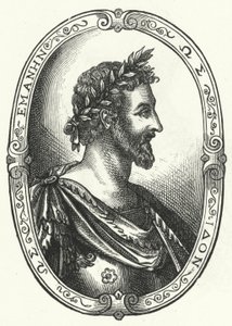 Pierre Ronsard, Fransız şair (gravür)