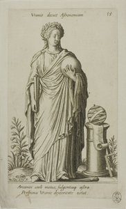 Urania, Astronomi İlhamı, Parnassus Biceps'ten levha 15