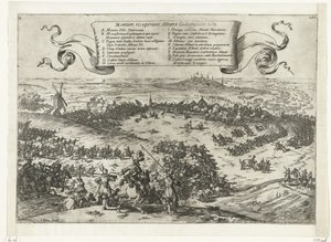 Alva belegert Bergen, Henegouwen