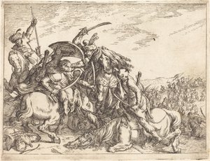 Çeşitli savaşların kaprisleri, 1635. by Johann Wilhelm Baur