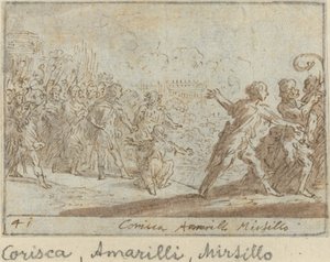 Corisca, Amarilli ve Mirtillo, 1640.