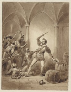 Herman de Ruyter'in Loevesteyn'deki ölümü, 1570