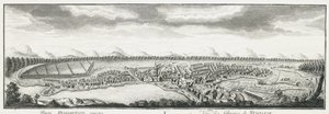 Nevyansk fabrikalarının görünümü, yaklaşık 1735