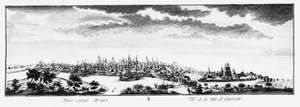 Yakutsk manzarası, yaklaşık 1735