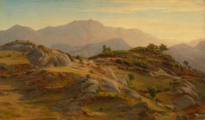 Civitella'da Manzara by Johann Wilhelm Schirmer