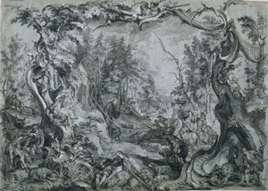 Aziz Deicolus ve Yaban Domuzu, 1747-1748.