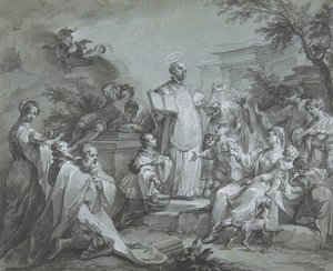 Loyola Vaazından Aziz Ignatius, 1761