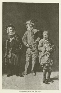 Abel Drugger olarak David Garrick by Johan Joseph Zoffany
