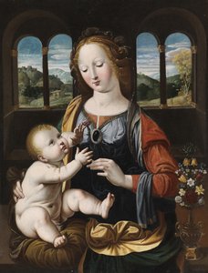 Bakire ve Çocuk, Leonardo da Vinci