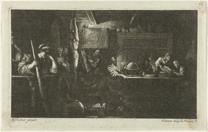 Sanat ve bilimin hamisi olarak Minerva by Johanna Sibilla Küsel