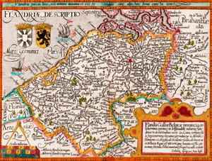 Flanders Haritası, haritacı Matthias Quad