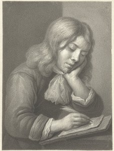 yazan çocuk by Johannes Cornelis Mertens