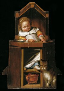mama sandalyesinde uyuyan bebek