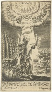 Kadın cennete alınır by Johannes Drappentier (voor 1669 na 1713)