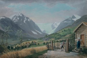 Boeyum buzulu, Krondalen by Johannes Flintoe