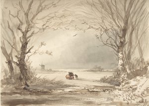 Bir Kış Manzarası, 1854.