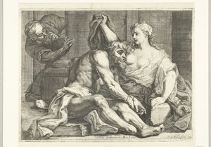 Pero tarafından beslenen Cimon by Johannes Frans de Backer
