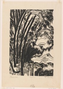 Bamboe (nesne üzerindeki orijinal başlık) by Johannes Frederik Engelbert ten Klooster (signed by artist)