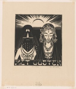 Doğu (nesne üzerindeki orijinal başlık) by Johannes Frederik Engelbert ten Klooster (signed by artist)
