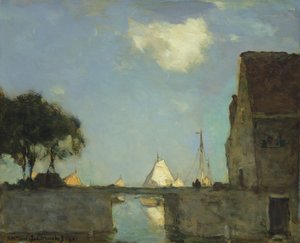 Kuzey, Nieuwkoop yakınlarında, 1901