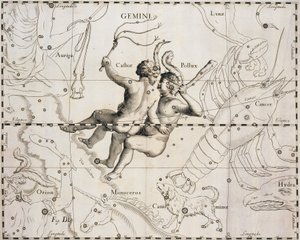 İkizler takımyıldızı, Firmamentum Sobiescianum sive Uranographia