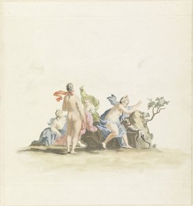 Diana ve perileri by Johannes Jacobsz van den Aveele (attributed to)
