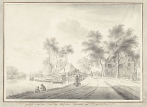 Utrecht ve Vreeswijk arasındaki atılımın yüzü by Johannes Janson