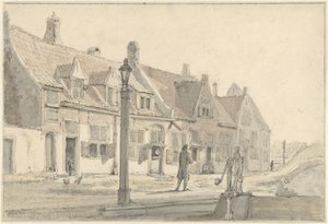 Delft'teki Koepoort'ta by Johannes Jelgerhuis