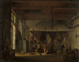 Zaagmolenpoort, Amsterdam Surlarındaki Eczacı A. d'Ailly Damıtımevi