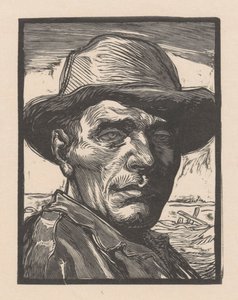 Bilinmeyen bir adamın portresi by Johannes Josephus Aarts (signed by artist)