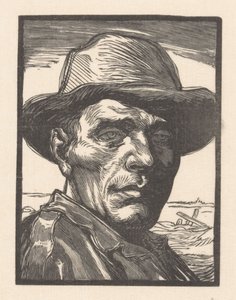 Bilinmeyen bir adamın portresi by Johannes Josephus Aarts (signed by artist)