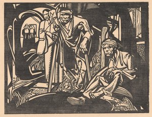 Bir kilisede yaralandı by Johannes Josephus Aarts