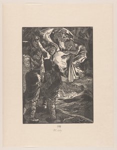 Macbeth ve Banquo üç cadıyla tanışır by Johannes Josephus Aarts
