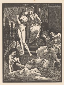 Dokuz fantastik kadın figürü by Johannes Josephus Aarts