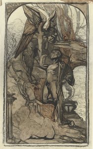 Sfenks içinde Oidipus by Johannes Josephus Aarts