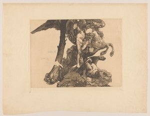 Perseus ve Deniz Canavarı by Johannes Josephus Aarts