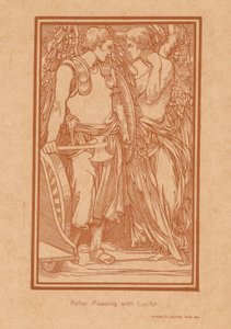 Raphael, Lucifer'i, Rafael Pleading with Lucifer (nesnedeki başlık) konusunda ikna etmeye çalışır