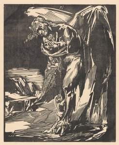 Kollarında rakamlar olan şeytan by Johannes Josephus Aarts