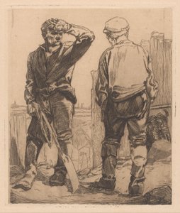 iki işçi by Johannes Josephus Aarts