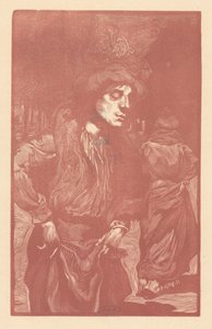 Sokakta yürüyen iki kadın by Johannes Josephus Aarts