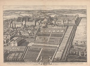 Majesteleri Charles Beauclerck'e Ait Windsor'daki Evin Bir Görünümü by Johannes Kip