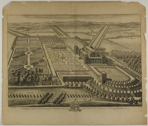 Nottingham County'deki Wollaton Salonu, Britannia Illustrata'dan 68 numaralı plaka