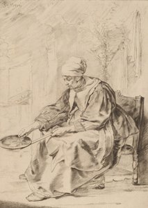 Gözleme Kadın, 1768. by Johannes Kornlein